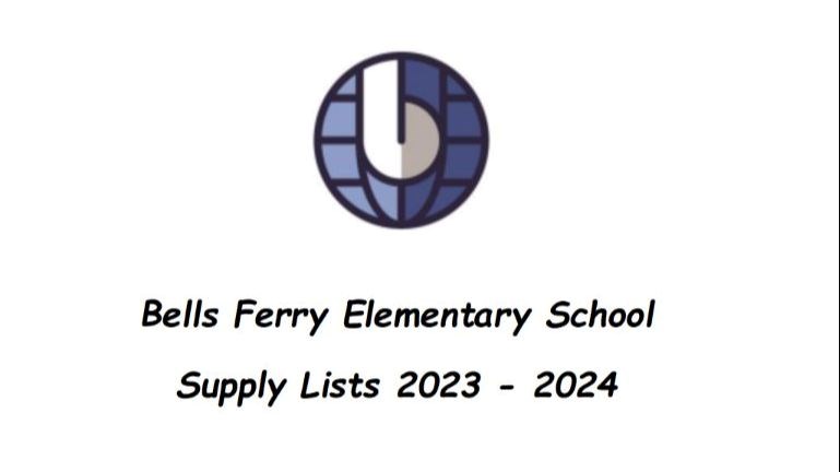 Bells Ferry Supply Lists 23-24